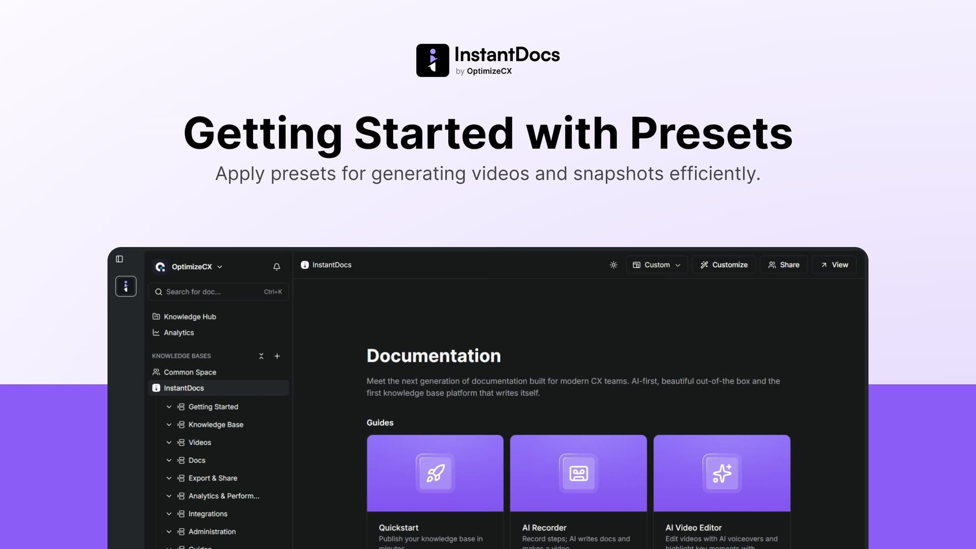 https://help.instantdocs.com/doc/apply-video-presets